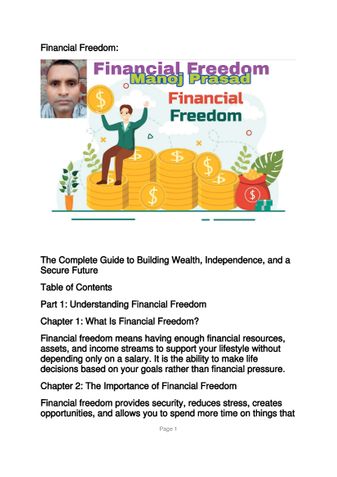 Financial Freedom