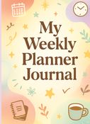 My Weekly Planner Journal - Paperback
