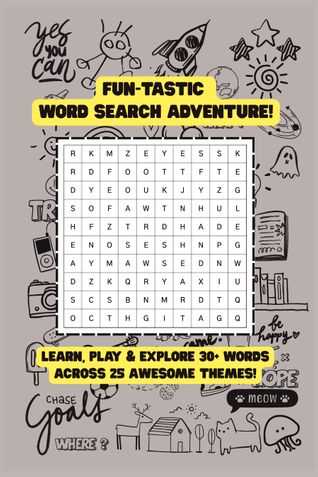 Fun-tastic word search adventure book