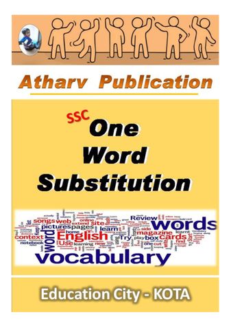 One Word Substitution