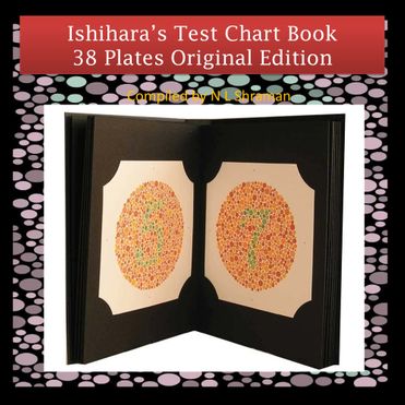 Ishihara’s Test Chart Book  38 Plates