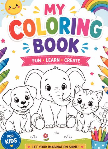 KIDS COLORING BOOK