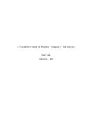 A Complete Course in Physics ( Graphs ) - 5th Edition
