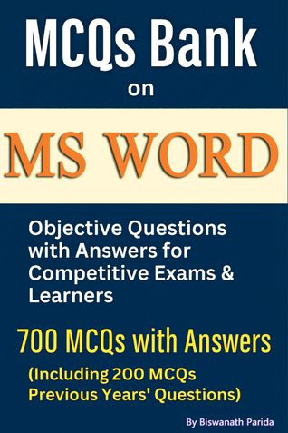 MCQs Bank on MS Word Objective Questions with Answers for Competitive Exams & Learners