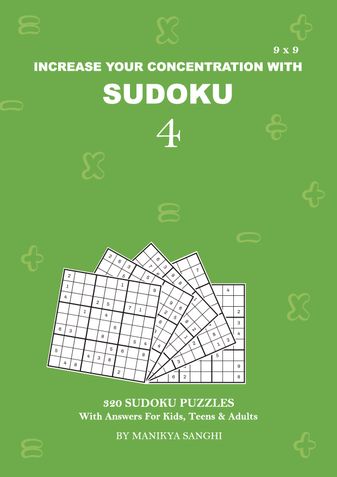 BOOK 4 - INCREASE YOUR CONCENTRATION WITH SUDOKU