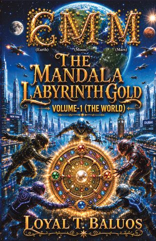 EMM (Earth) (Moon) (Mars) The Mandala Labyrinth Gold Volume-1 (The World)