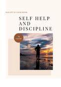 SELF HELP AND DISCIPLINE