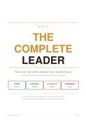 The Complete Leader :Ancient Wisdom for Modern Tech Professionals