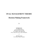 OVAL MANAGEMENT THEORY Decision Making Framework