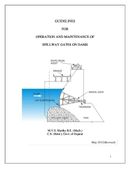 Guidelines For Operation and Maintenance of Spillway Gates on Dams