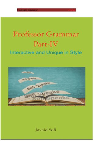 Professor Grammar Part-IV (e-book)