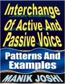 Interchange of Active and Passive Voice