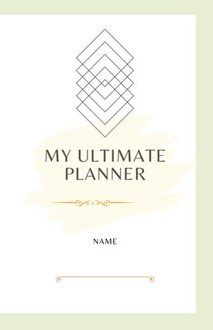 My Ultimate Daily Planner - Setting Priorities in Day to Day Tasks to Increase Productivity