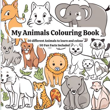 My Animals Colouring Book