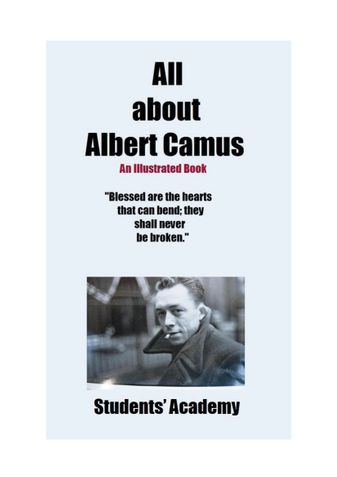 All about Albert Camus-An Illustrated Book