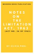 S. P. LAW NOTES SERIES ON LIMITATION ACT