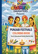 Punjabi Festivals Coloring Book for Kids and adults