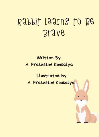 RABBIT LEARNS TO BE BRAVE