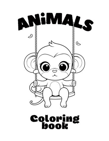 Animals Colouring Books