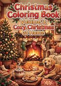 Santa's Cozy Bread Bakery: A Magical Christmas Coloring Book Volume 3