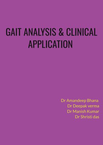 Gait Analysis & Clinical Application
