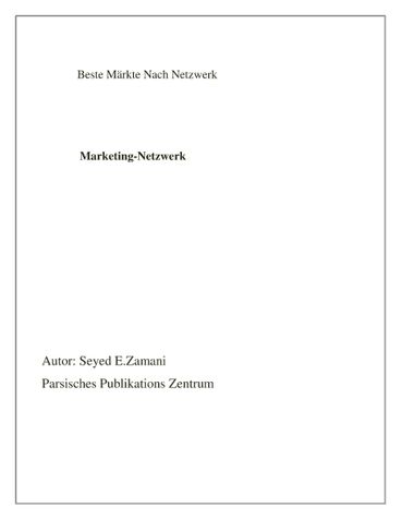 Marketing-Netzwerk