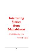 Interesting (Less Known) Stories from Mahabharat