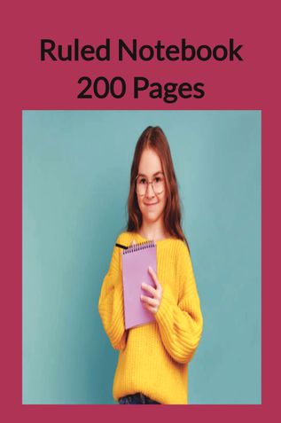 Ruled Notebook 200 Pages