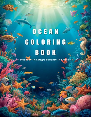 Ocean Coloring Book For Kids
