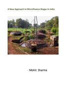 A New Approach to Microfinance Biogas in India