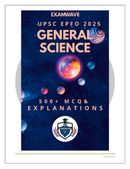 General Science 500+ MCQs for UPSC EPFO & Civil Services
