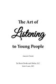 The Art of Listening to Young People