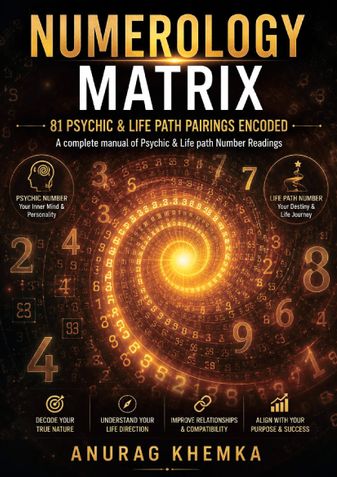 NUMEROLOGY MATRIX: 81 Psychic & Life Path Pairings Encoded