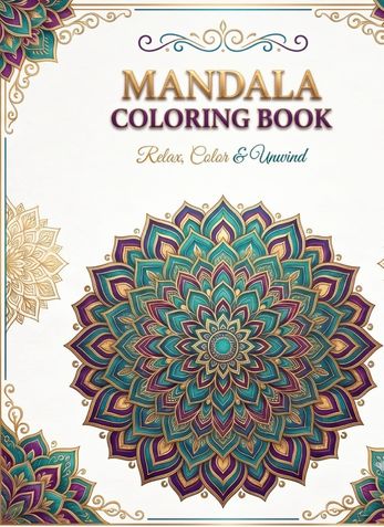 MANDALA COLORING BOOK