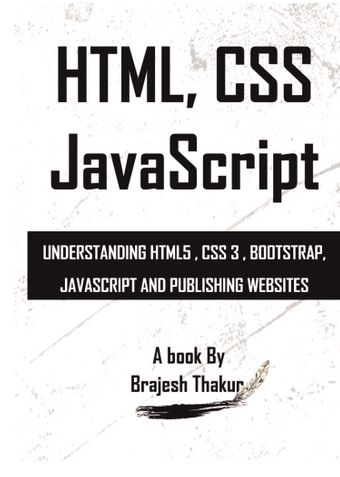 HTML , CSS JAVASCRIPT