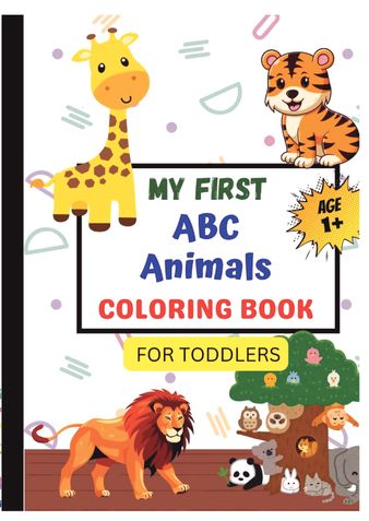 My First ABC Animal Coloring book