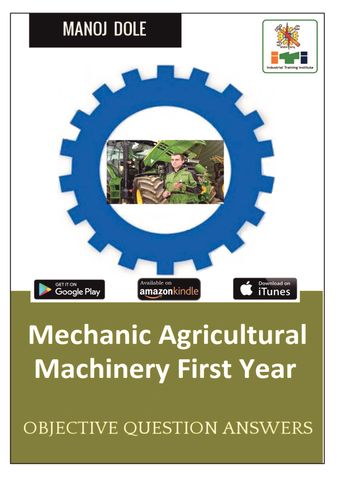 Mechanic Agricultural Machinery First Year