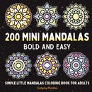 200 Mini Mandalas Coloring Book