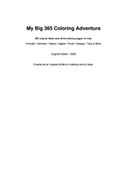 My 365 Colouring Adventure Book