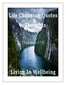 Life Changing Quotes & Thoughts (Volume 171)