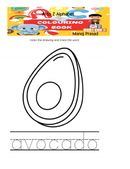 A to z Alphabet coloring Book