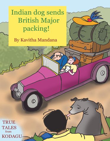 Indian dog sends British Major packing!