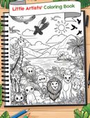 Little Artists' Coloring Book