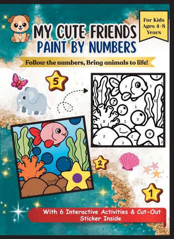 My Cute Friends Paint By Numbers