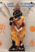 Lord Sri Krishna Temple Construction