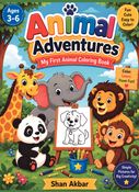 Animal Adventures | My First Animal Coloring Book