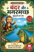 चालाक बंदर और मगरमच्छ : The Clever Monkey and the Crocodile