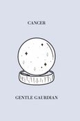 Cancer Zodiac Notebook