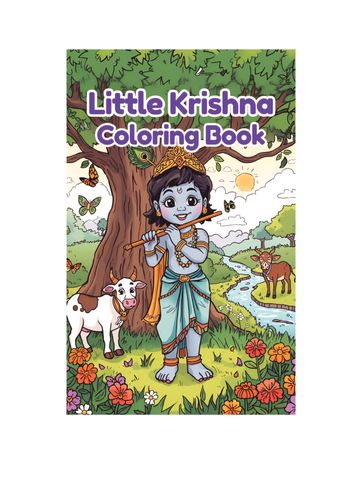 Little Krishna Coloring Book