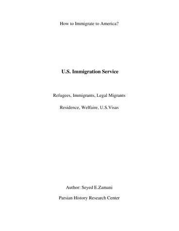 U.S. Immigration Service